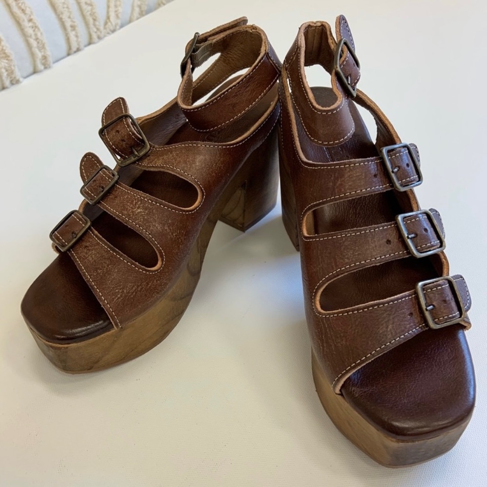 Bed Stu drift teakwood sandal